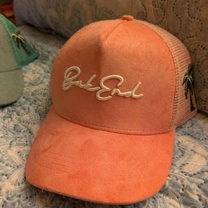 Bakend Pink Baseball Cap with Embroidered Logo